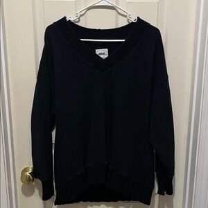 aerie Oversized V-Neck Pullover Sweater
